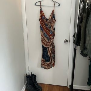 12th Tribe Scarf Pattern Dress